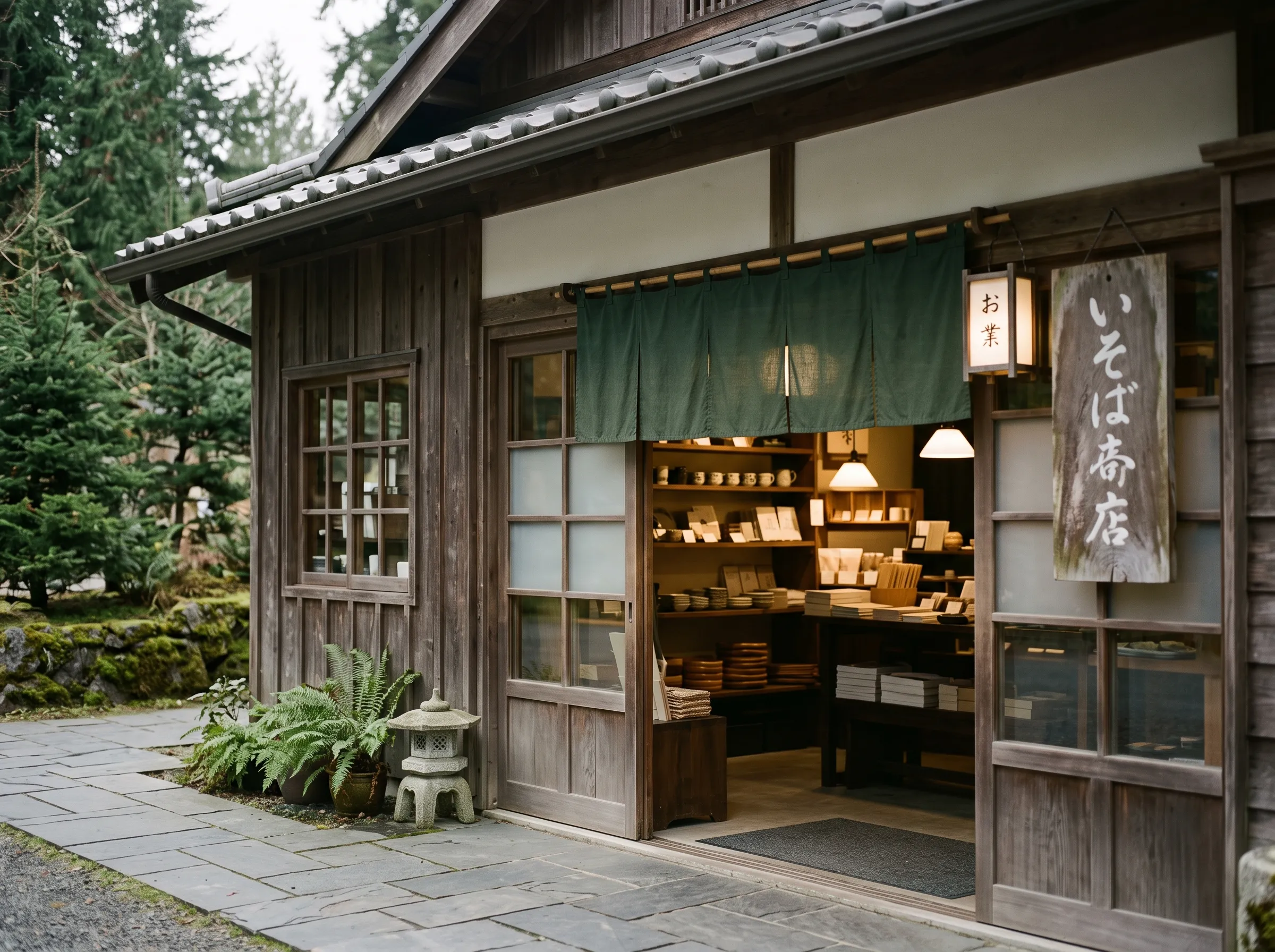 群馬にある梅澤家の店舗